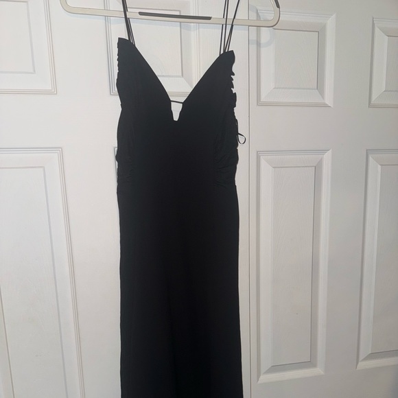 Zara NEVER WORN Black Maxi Dress - Picture 2 of 4